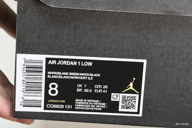 CQ9828-131 Jordan Air Green Island 1 Low 0614